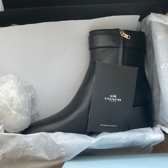 Coach Tania Leather Bootie - Picture 3 of 4